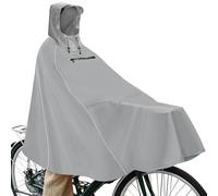 Andake Poncho Antipioggia Per Bicicletta Per Uomo & Donna, Impermeabile Per Ciclismo Poncho Antipioggia, Poncho Antipioggia Uomo, Poncho Antipioggia Donna Impermeabile Per Bicicletta, grigio., Taglia