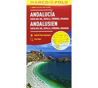 Andalusia, Costa del sole, Siviglia, Cordoba, Granada 1:200.000