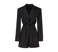 Andamane - Tuta nera Rina con colletto a lancia - - Jumpsuits & Playsuits - Donna - Nero - M