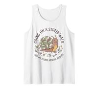 Andando su Stupid Walk for My Dumb Mental Brain Health Snail 1 Canotta