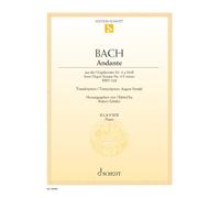 Andante from Organ Sonata No. 4 E Minor Bwv 528 for Piano: from Organ Sonata No. 4 E minor. piano.