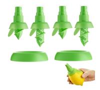 ANDARS Spremi Agrumi Manuale, Spremi Limone Manuale - Set da 4 Pezzi | con Base Rotonda e Base Antiscivolo | Spremiagrumi Manuale per Limoni, per Limoni, Arance e Altri Agrumi