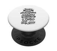 Andate dunque e fate discepoli di tutte le nazioni PopSockets PopGrip Adesivo