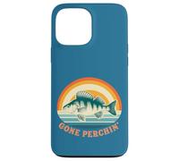 Andato Perchin' Pesca per il pesce persico all'alba Custodia per iPhone 13 Pro Max