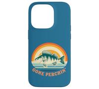 Andato Perchin' Pesca per il pesce persico all'alba Custodia per iPhone 14 Pro