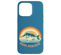 Andato Perchin' Pesca per il pesce persico all'alba Custodia per iPhone 15 Pro Max