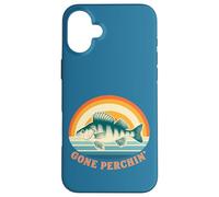 Andato Perchin' Pesca per il pesce persico all'alba Custodia per iPhone 16 Plus