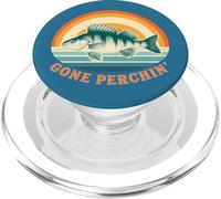 Andato Perchin' Pesca per il pesce persico all'alba PopSockets PopGrip per MagSafe