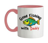 Andato Pesca Con Daddy - Tazza IN Ceramica - Carino Divertente Love Asta