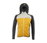 Ande M31045-1909 QUALIDO Full Zip Maglia Lunga Uomo Gold/Antracite Taglia S