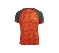 Ande New PERTUSIO Fant T-Shirt, Papaya/Antracite, L Uomo