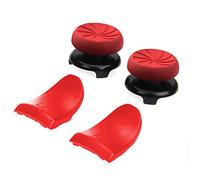 ANDERK Gommini Joystick PS4 Custodia per Impugnatura in Silicone Arancione con Impugnatura, Red
