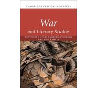 Anders Engberg-Pedersen War and Literary Studies (Copertina rigida)