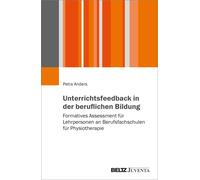 Anders, P Unterrichtsfeedback In Der Beruflichen Bildung - (German Im Book NUOVO