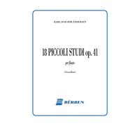 ANDERSEN - 18 PICCOLI STUDI OP. 41 - metodo BERBEN per flauto