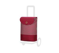 Andersen Borsa di ricambio per la spesa, 37 litri, scomparto interno extra, impermeabile, riflettori, pieghevole, colore: rosso tilde