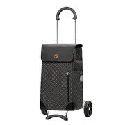 Andersen Carrello portaspesa Scala Acciaio con Ruota Ø 15 cm e 43 Litri Borsa Sofia Antracite