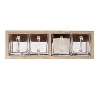 Andersen Furniture A-Organizer 1 Ripiano Rovere Laccato Bianco Opaco/vetro