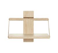 Andersen Furniture Mensola da Parete in Legno Piccolo Quercia