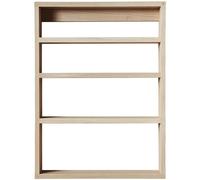 Andersen Furniture Scaffale A-Podium 70x10x52 Rovere Laccato Bianco