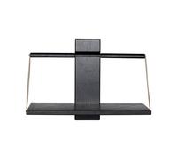 Andersen Furniture Scaffale da Parete in Legno Medio Nero