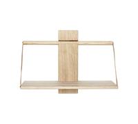 Andersen Furniture Scaffale da Parete in Legno Rovere Medio