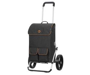 Andersen Royal Shopper Ipek Ma Carrello per la spesa termico in alluminio robusto pieghevole con ruote silenziose Nero 42 l