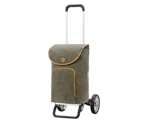 Andersen Shopper Alu Star Shopper Marta Carrello della spesa 59 cm oliva