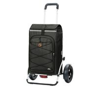 Andersen Shopper Carrello spesa Royal Shopper Plus Fado 2.0 72 cm con ruote pneumatiche nero