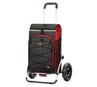 Andersen Shopper Carrello spesa Royal Shopper Plus Fado 2.0 72 cm con ruote pneumatiche rosso