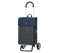 Andersen Shopper Trolley ' Fita ' blu / marrone / oliva Donna Andersen Shopper One Size