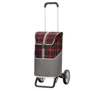Andersen Shopper Trolley 'Gese' grigio / rosso / nero Donna Andersen Shopper One Size