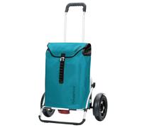 Andersen Shopper Trolley 'Royal' blu ciano / nero / argento Donna - Accessori - Borse e zaini Andersen Shopper One Size