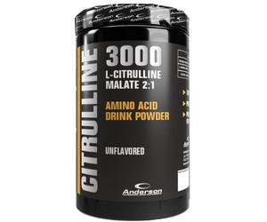 Anderson - Citrulline 3000 Integratore Alimentare Per Sportivi Confezione 500 Gr