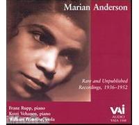 Anderson, Marian - Rare & Unpublished Recordings