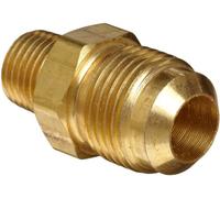 Anderson Metals-04048-1004 - Raccordo per tubo in ottone, mezza unione, 5/8" svasato x 1/4" tubo maschio