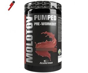 Anderson, Molotov Pumped , 600 g Pre workout con Creatina