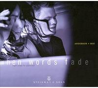 Anderson and Roe When Words Fade: Night Songs for Piano Duo (CD) Album
