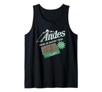 Andes Creme de Menthe Thins Distressed Ad Mint Candy Canotta