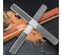 ANDGOO Lima per legno a 4 vie, lima a mano ad alto tenore di carbonio di alta qualità e raspa rotonda, lime piatte e ad ago. Miglior set di raspe per legno e utensili in metallo (confezione da 2)