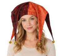 ANDHOM Accessori per costume da giullare per adulti con campane dorate