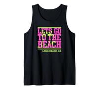 Andiamo A La Spiaggia Long Beach California Canotta
