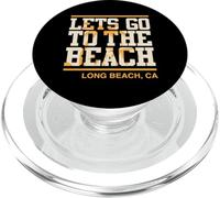 Andiamo A La Spiaggia Long Beach California PopSockets PopGrip per MagSafe