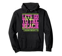 Andiamo alla Spiaggia Laguna Beach California Felpa con Cappuccio