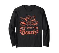 Andiamo alla spiaggia Seashell Vibes Maglia a Manica