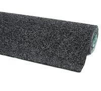 andiamo Erba artificiale Fairway resistente, robusta e facile da pulire, adatta per interni ed esterni coperti, 100% polipropilene, 133 x 300 cm, antracite