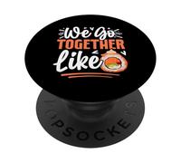 Andiamo Insieme Come Sushi Roll PopSockets PopGrip Adesivo