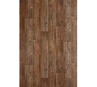 andiamo Pavimento in PVC, effetto legno, con spessore totale di 2,8 mm e strato utile 0,2 mm, 200 x 500 cm, marrone