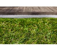 andiamo Samos - Tappeto erboso artificiale per esterni, resistente alle intemperie, per balconi o terrazze, tappeto erboso artificiale, balcone, pavimento, verde, 133 x 700 cm