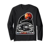 Andiamo su Marte Marte Missione di esplorazione su Marte Pianeta Rosso Maglia a Manica
